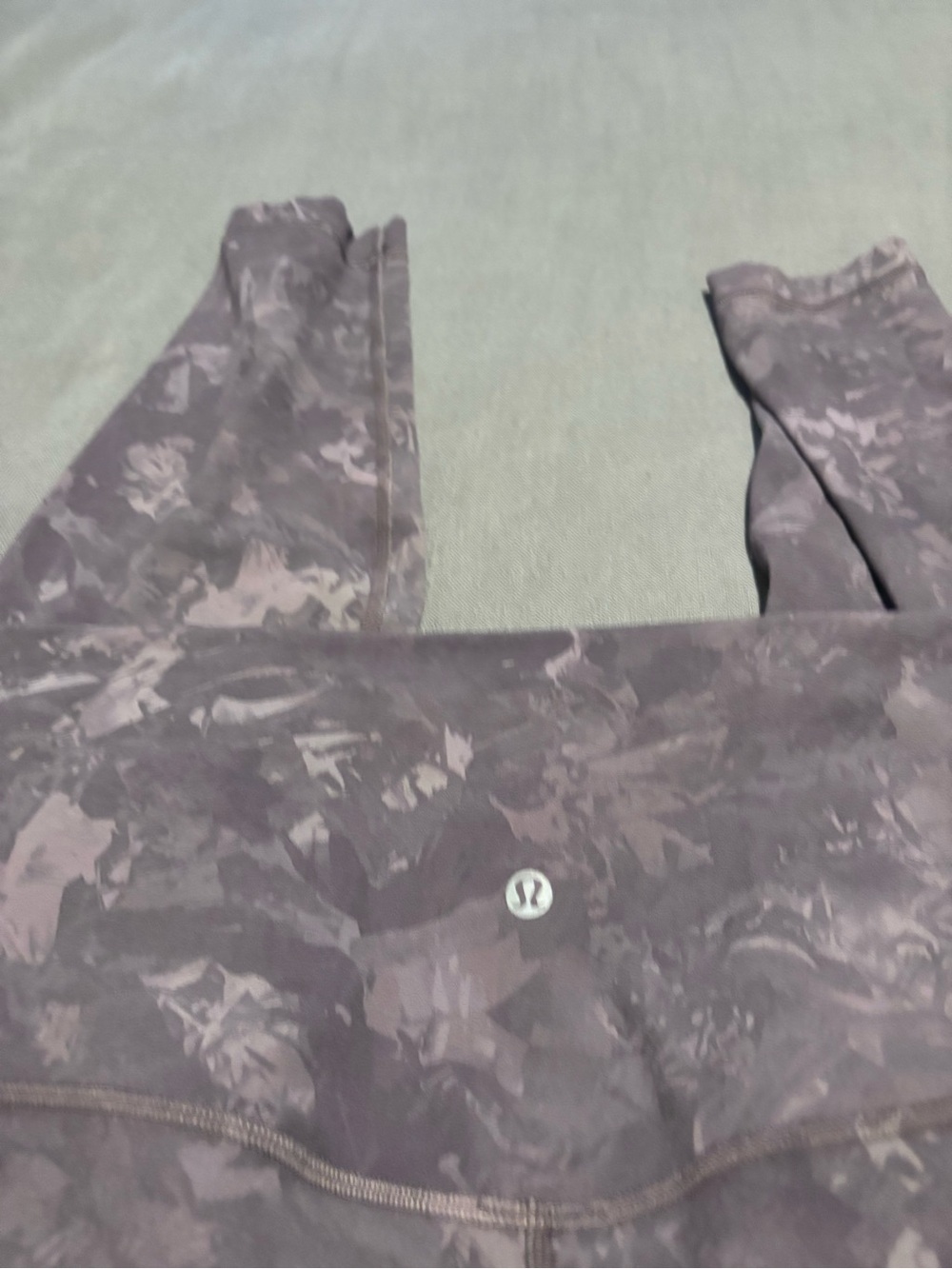 lululemon athletica align grey Mauve Camo High-Rise Leggings - Picture 2 of 4